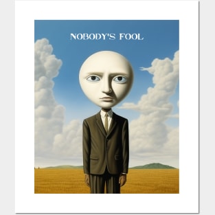 Fool: Nobody's Fool on a Dark Background Posters and Art